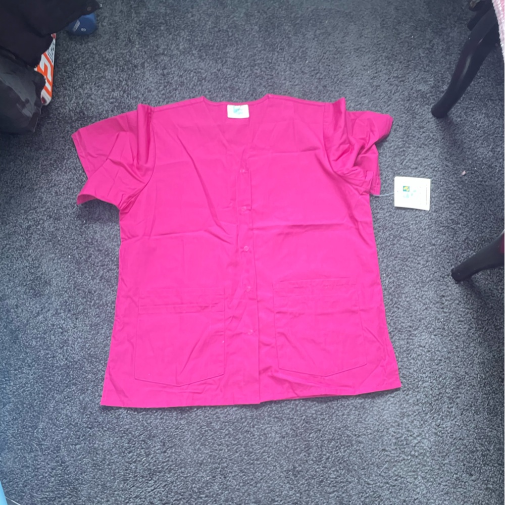 Women's Pink scrub top